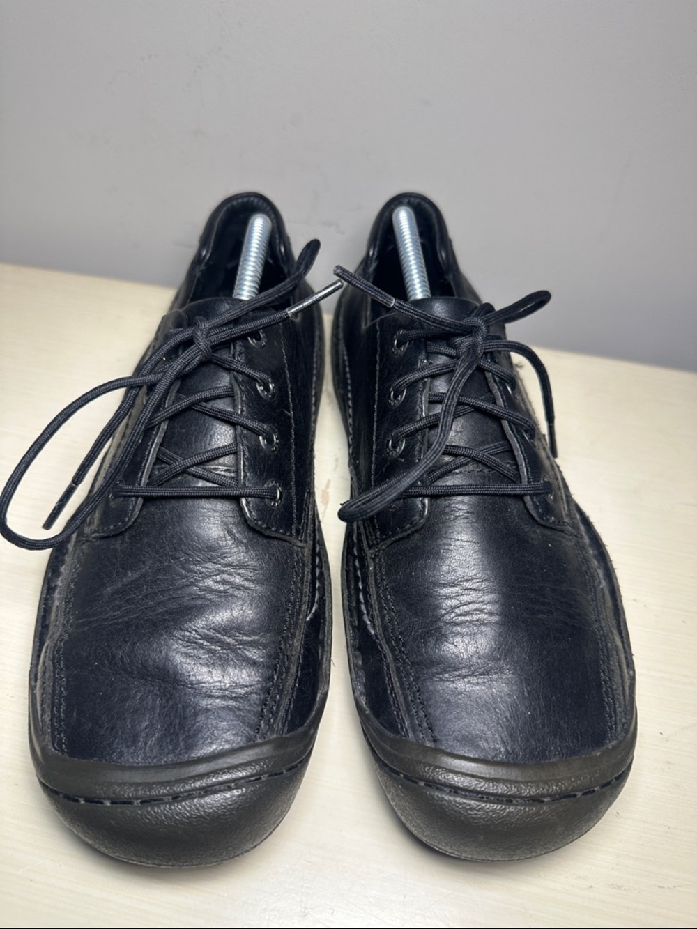 Keen Black Leather Lace-Up Shoe - Picture 4 of 8